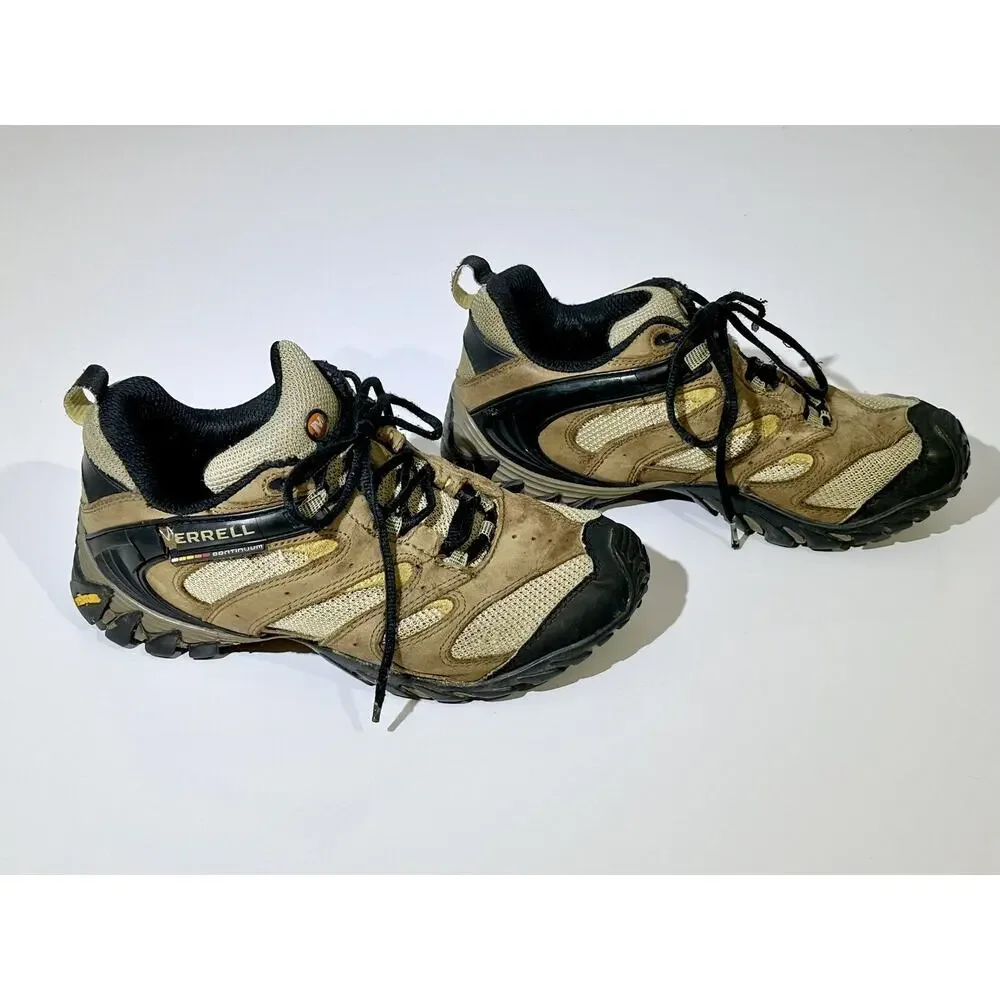 Merrell Women's Size 7 Passage Ventilator Hiking Shoes Vibram Earth Brown
